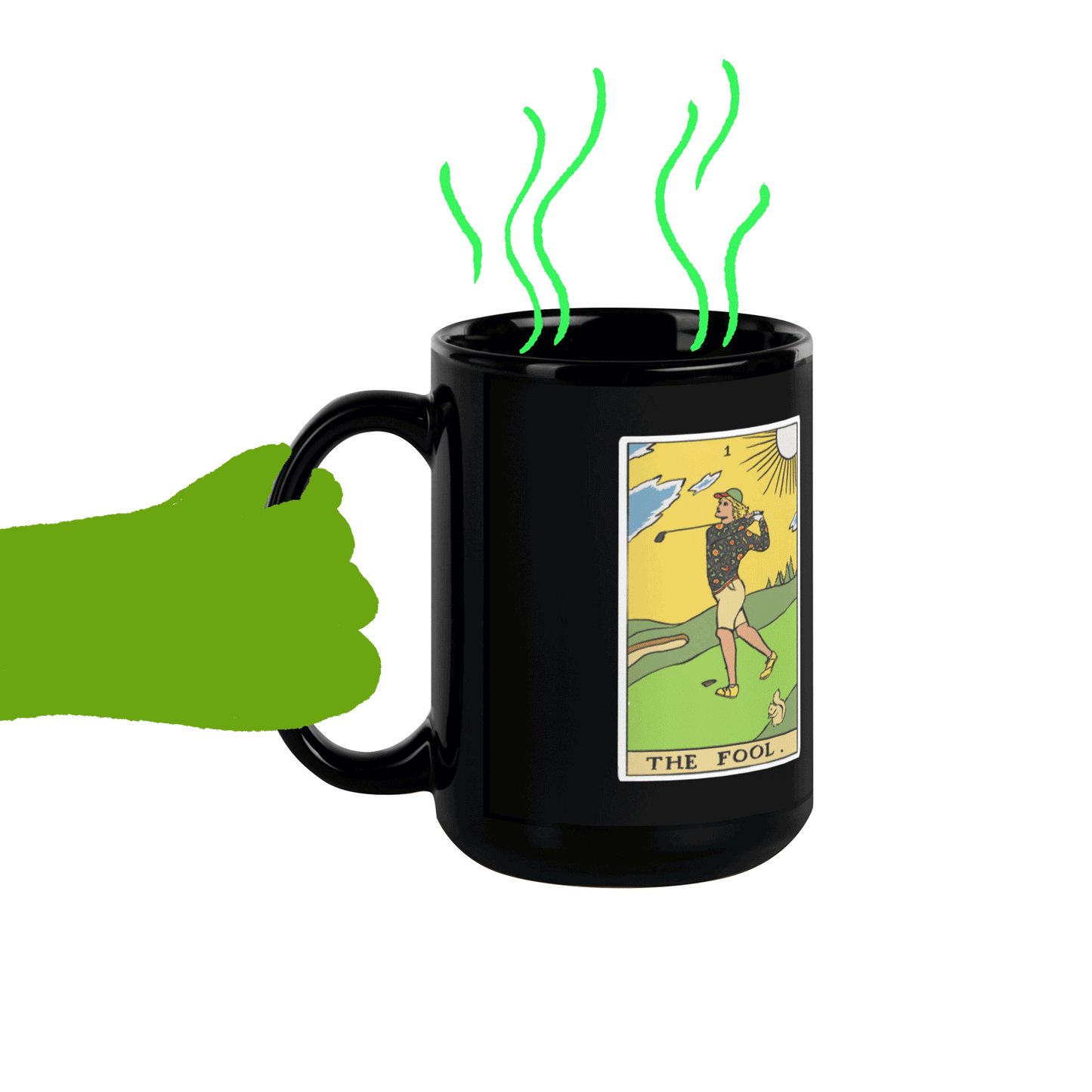 Evil Black Tarot Mug