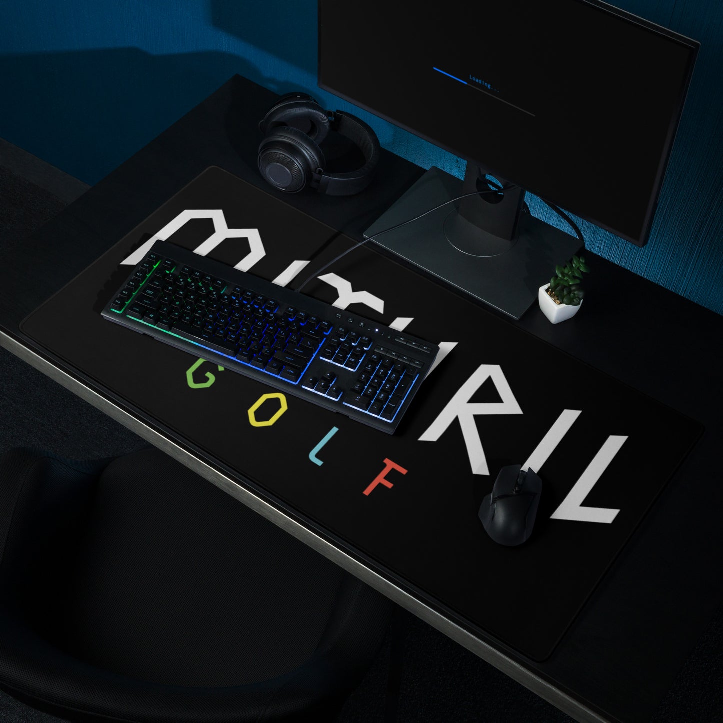 Gaming mouse pad